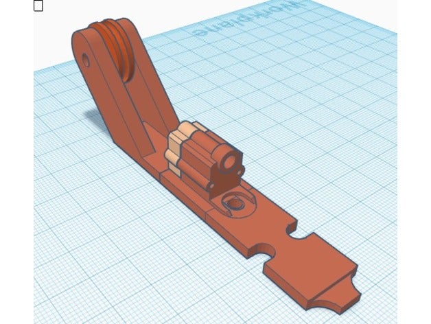 geeetech a10 filamento guia do sensor 3d a impressora partes 3D print model - Mito3D