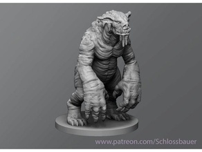 dretch los juguetes juegos no molestar dungeons dragons enemigo monster mesa 3d print model - Mito3D