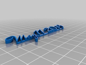 my customized 3d name plate159 sculptures 3d print model - Mito3D