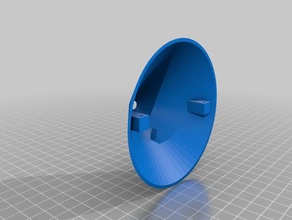 oregon scientific rain gauge funnel outdoor garden 3d print model - Mito3D