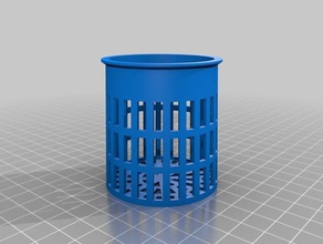 il mio personalizzato parametrico net pot coppa netto idroponica, aeroponica fogponics su misura 3d print model - Mito3D