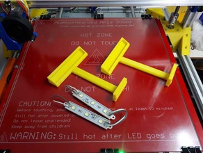 luz led para cama caliente 3d las impresoras 3 de la tronxy x3 3d print model - Mito3D