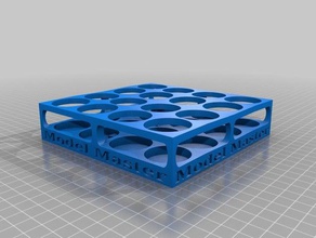 model master Farbe-stack-fähig rack tool Inhaber - Boxen Farben testors testors-Flaschen Farbe 3d print model - Mito3D