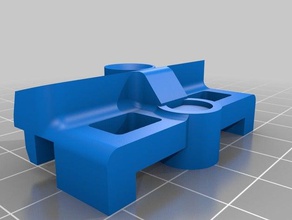 gache de tringle 3d print model - Mito3D