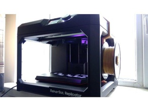 repliactor 3 fabrika malzeme biriktirme tutucu 3d baskı 3d print model - Mito3D