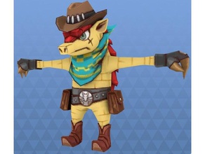 dillons rolling western de vídeo jogos tatu nintendo 3d print model - Mito3D