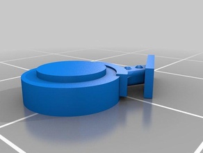 chrono trigger-Schulter-montierten Maschinengewehr repariert - Spielzeug Spiele 3d print model - Mito3D