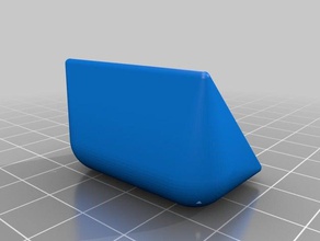 my customized parametric table corner protector 3d print model - Mito3D