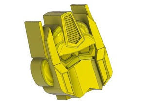 hombre lego soporte de rollo la cabeza del robot 3d impresoras 3d print model - Mito3D