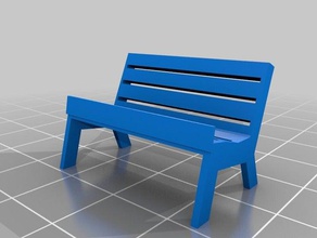 bench phone stand mobile fusion360challenge iphone 3d print model - Mito3D