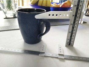 toute règle de taille glissière outils le bricolage percer des trous jauge hauteur outil mesure image cintre 3d print model - Mito3D