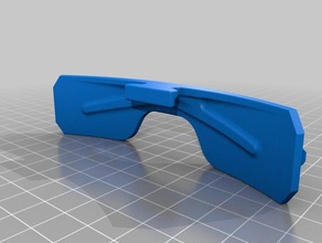 fatshark hdo kapak koruyucu kolay baskı lens rc araçlar 3d print model - Mito3D