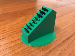microsd tower organizer card holder case 3d print model - Mito3D