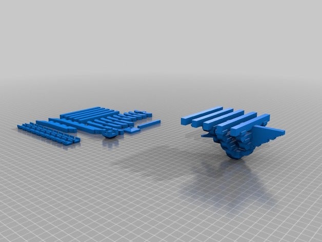 dougong template 3D print model - Mito3D