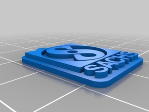 sachs portachiavi vecchio logo design 3d print model - Mito3D