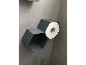aseo kaká, caja de papel los hogares toalla almacenamiento el higiénico soporte 3d print model - Mito3D
