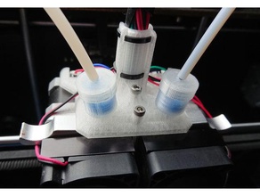 basic universal filament dust filter 3d printer accessories 3d print model - Mito3D