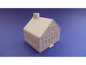 a klm como miniatura de casa edifícios estruturas 3d print model - Mito3D