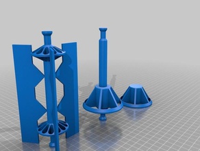 meine angepasste universal filament spool holder Achse kundengebundene 3d print model - Mito3D