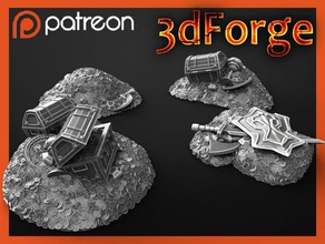para Hazine dungeons dragons hazine sandığı 3d print model - Mito3D