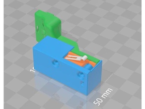 CAD mgn12 am8 rampsmakerbot endstop kapak 3d yazıcı parçalar 2020 2040 mod 3d print model - Mito3D