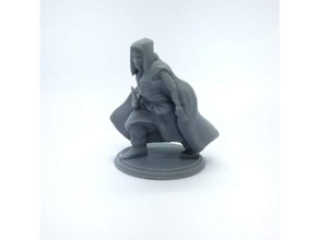 rogue tabletop rpg miniature toy game accessories 28mm dnd mini pathfinder gaming 3d print model - Mito3D