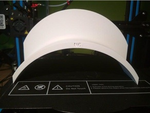 hookah tube holder wall shisha schlauchhalter wand simple mount 3d print model - Mito3D