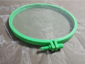 cercles de broderie 175 cm diamètre bricolage 3d print model - Mito3D