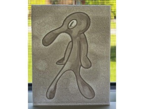 cesur Atılgan lithophane sanat spongebob squarepants çöp 3d print model - Mito3D