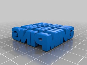 ping-ming Skulpturen angepasst 3d print model - Mito3D