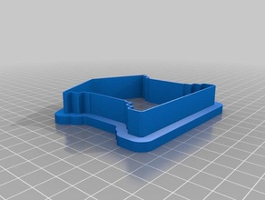 supreme court cookie cutter food drink 3d print model - Mito3D