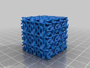 low poly yyxxx+ surface shell version mathématiques 3d print model - Mito3D