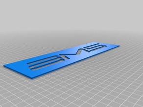 ams intercooler estêncil automotivo 3d print model - Mito3D