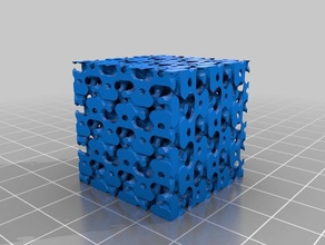 low-poly cy++ Oberfläche solide version Mathematik 3d print model - Mito3D