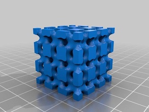 low poly ip2-j+ surface solid version math 3d print model - Mito3D