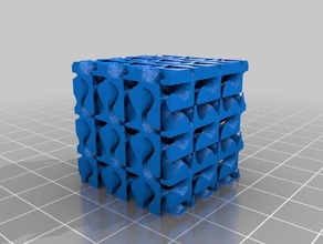 low-poly y+ Oberfläche solide version Mathematik 3d print model - Mito3D