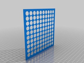 15 ml tubo de microcentrífuga rack 10x10 biología 3d print model - Mito3D