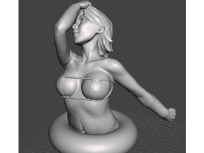 l'été, de bikinis les gens 3d print model - Mito3D