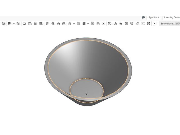 bowl kitchen dining 3d printer printing slash bowls ce3 cool creality ender 3 creature design designproject fun funny hatchbox filament lol necessary onshape tinkercad xyz xyzprinting da vinci 3D print model - Mito3D