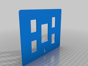 anello di allarme tastiera monte arredamento 3d print model - Mito3D