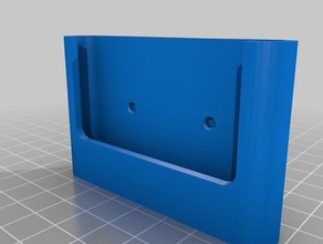 my customized parametric wall holder ssd hd organization 3d print model - Mito3D