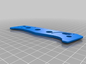 benchmade adamas scales hand tools knife pocket 3d print model - Mito3D