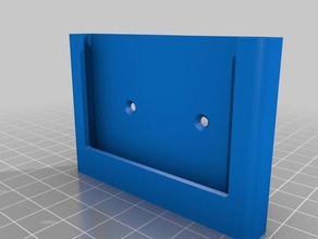 mi personalizados paramétrico soporte de pared ssd v2 organización 3d print model - Mito3D