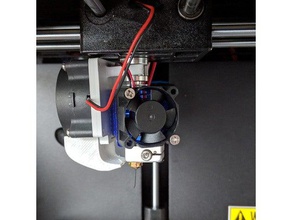 e3d clone parte mais frio 40mm ventilador radial a impressora partes fã 3d print model - Mito3D