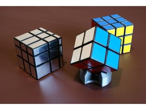 rubiks cube holder version 1 toy game accessories 3d print model - Mito3D