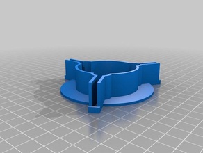 fin alignment jig-grunt hobby customized 3d print model - Mito3D