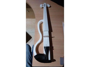 electric violin music musical instrument 3d print model - Mito3D