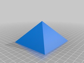 gerçek piramit Hazine 3d baskı 3d print model - Mito3D