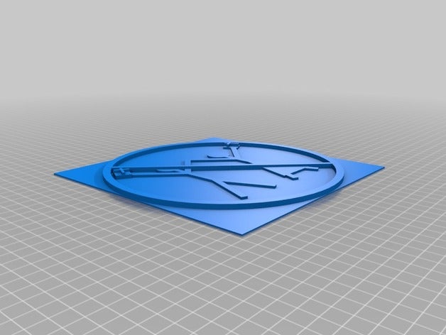 Tanrı plak satın değil 3D print model - Mito3D