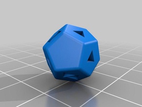 blackstone combined hit die dice 3d print model - Mito3D